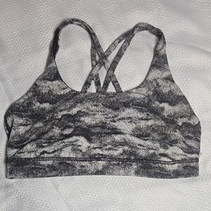 Lululemon Athletica Black and White Sports Bra